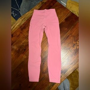 Lululemon align leggings size 4 with a 25” inseam. Great condition!!